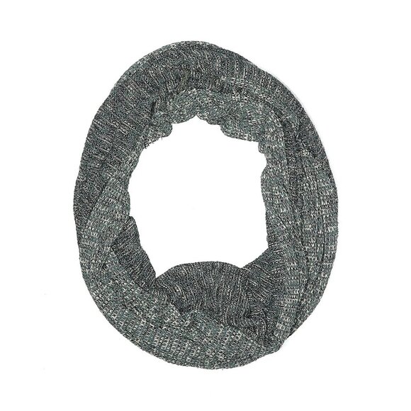 LF | NWOT Gray Marled Knit Infinity Circle Scarf One Size - Picture 1 of 4